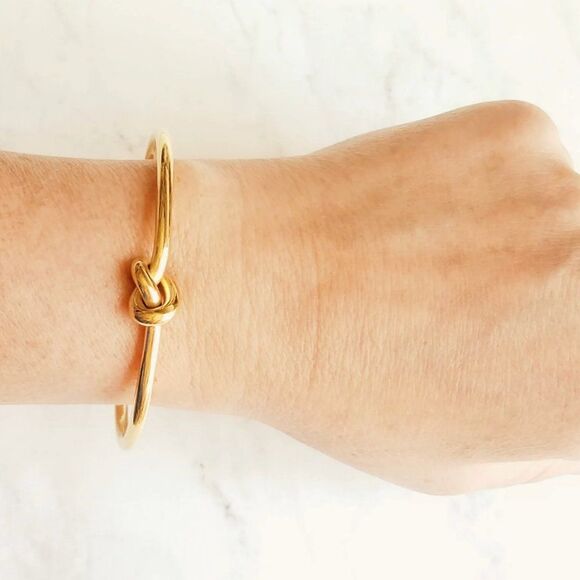 Gold Knot Bracelet  - Picture 9 of 14